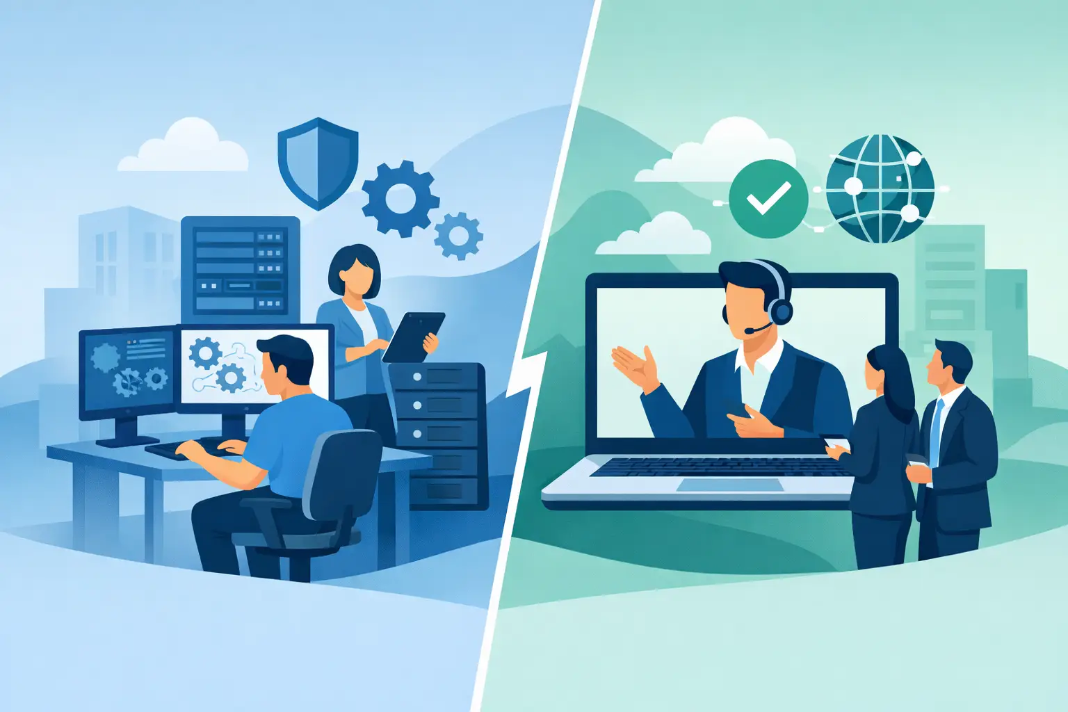 Internal IT Versus MSP: Which Fits Your Business?