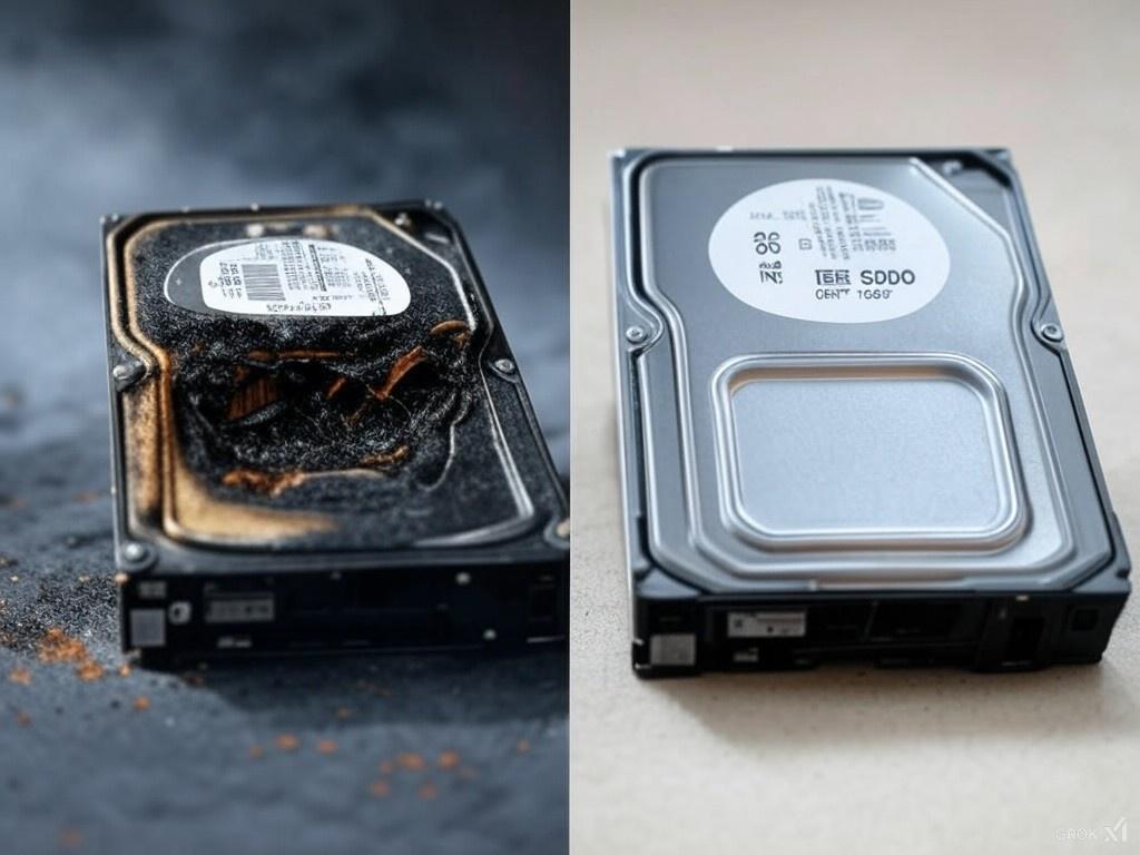 Firedamaged Disks